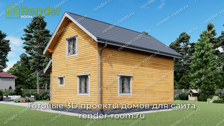 Проект  Площадь: 93, Размер: 6х9