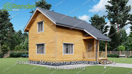 Проект  Площадь: 93, Размер: 6х9