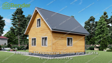 Проект П-1463 Площадь: 75, Размер: 6х8