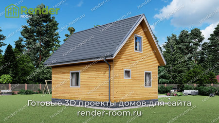 Проект П-1463 Площадь: 75, Размер: 6х8