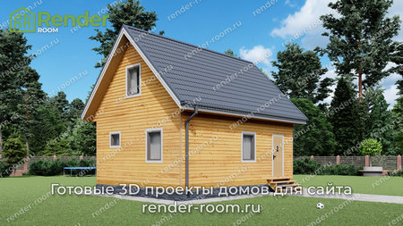 Проект П-1463 Площадь: 75, Размер: 6х8