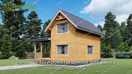 Проект  Площадь: 86, Размер: 7х8