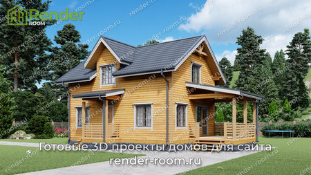 Проект  Площадь: 95, Размер: 6х9