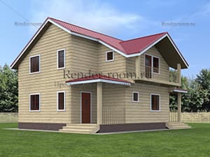 Проект  Площадь: 164, Размер: 9х10