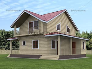 Проект  Площадь: 164, Размер: 9х10