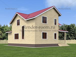 Проект  Площадь: 164, Размер: 9х10