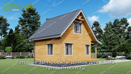 Проект  Площадь: 52, Размер: 6х6