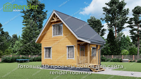 Проект  Площадь: 52, Размер: 6х6