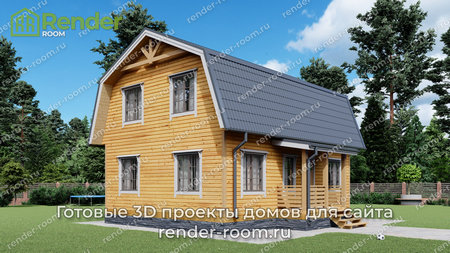 Проект П-1472 Площадь: 105, Размер: 7х9