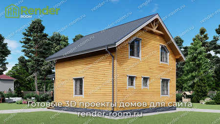 Проект П-1473 Площадь: 110, Размер: 8х8