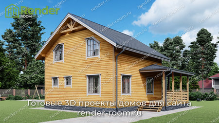 Проект П-1473 Площадь: 110, Размер: 8х8