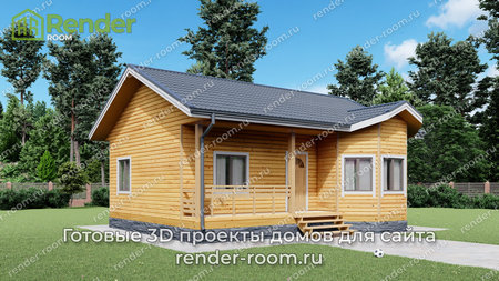 Проект  Площадь: 53, Размер: 8х9