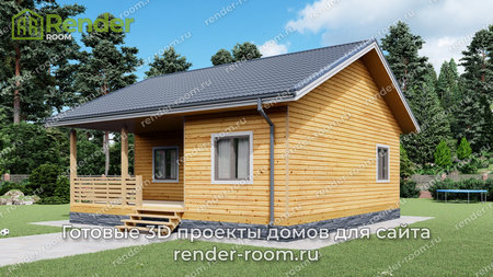 Проект П-1475 Площадь: 56, Размер: 9х9