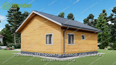 Проект П-1475 Площадь: 56, Размер: 9х9