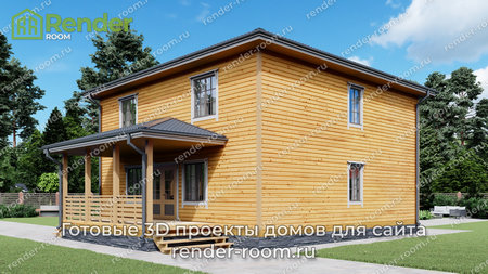 Проект П-1478 Площадь: 172, Размер: 10х10