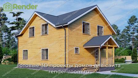 Проект П-148 Площадь: 200, Размер: 9х11