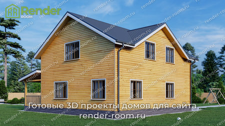 Проект П-148 Площадь: 200, Размер: 9х11