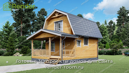 Проект  Площадь: 54, Размер: 6х6