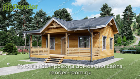 Проект  Площадь: 42, Размер: 6х8