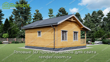 Проект  Площадь: 42, Размер: 6х8