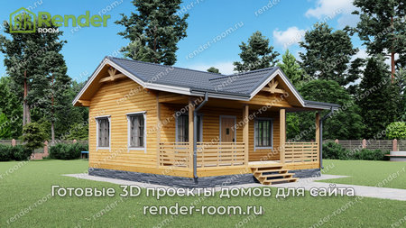 Проект  Площадь: 42, Размер: 6х8