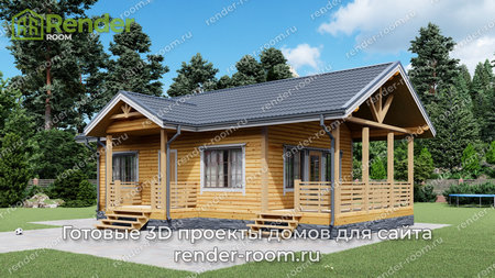 Проект  Площадь: 47, Размер: 6х9