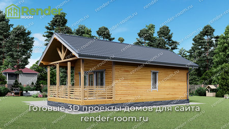 Проект  Площадь: 47, Размер: 6х9