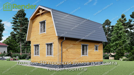 Проект П-1487 Площадь: 85, Размер: 6х9