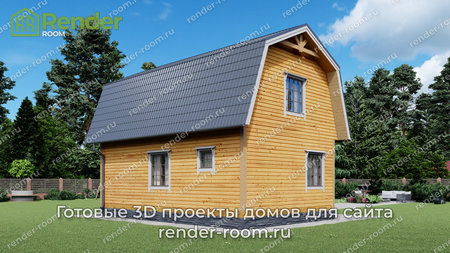 Проект П-1487 Площадь: 85, Размер: 6х9