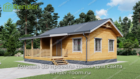 Проект  Площадь: 50, Размер: 6х9