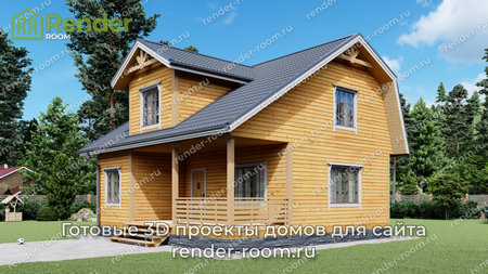 Проект П-1489 Площадь: 98, Размер: 8х9