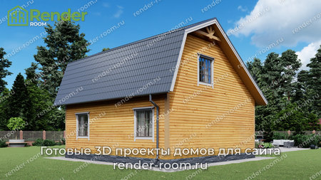 Проект П-1489 Площадь: 98, Размер: 8х9