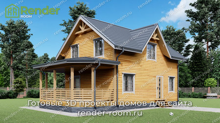 Проект  Площадь: 107, Размер: 7х9