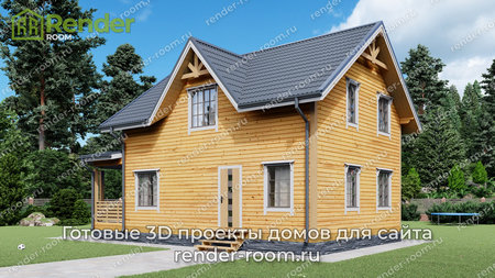 Проект  Площадь: 107, Размер: 7х9