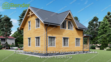 Проект  Площадь: 107, Размер: 7х9