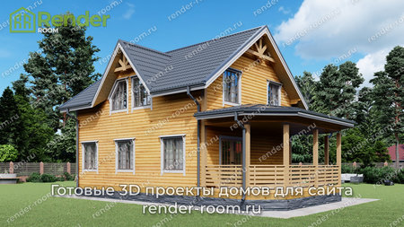 Проект  Площадь: 107, Размер: 7х9