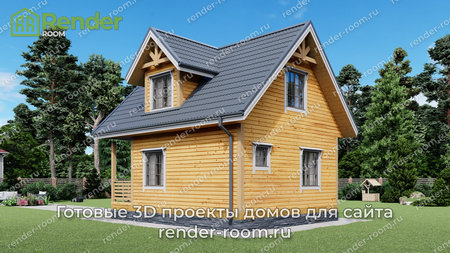 Проект  Площадь: 63, Размер: 6х7