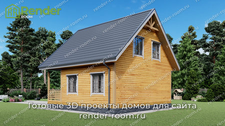 Проект П-1492 Площадь: 74, Размер: 8х8