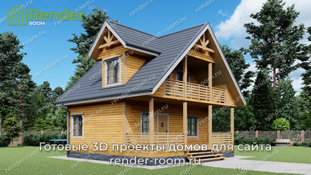 Проект П-1492 Площадь: 74, Размер: 8х8