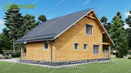 Проект  Площадь: 139, Размер: 9х12