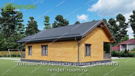 Проект  Площадь: 60, Размер: 6х11