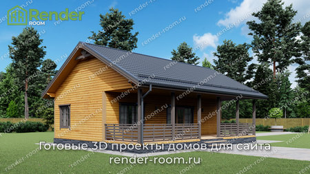 Проект  Площадь: 60, Размер: 6х11