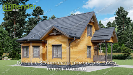 Проект П-1496 Площадь: 96, Размер: 8х9