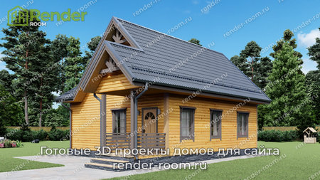 Проект П-1496 Площадь: 96, Размер: 8х9