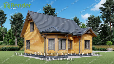 Проект П-1496 Площадь: 96, Размер: 8х9