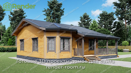 Проект П-1499 Площадь: 68, Размер: 9х9