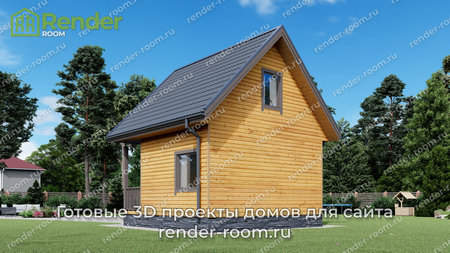 Проект П-15 Площадь: 41,6, Размер: 6х6