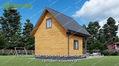 Проект П-15 Площадь: 41,6, Размер: 6х6