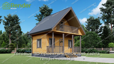 Проект П-15 Площадь: 41,6, Размер: 6х6