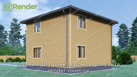 Проект П-150 Площадь: 119, Размер: 8х8